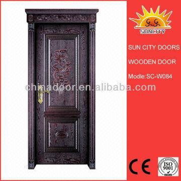 Factory Whole Sale Price Teak Wood Main Door Designs Sc W003 Global Sources
