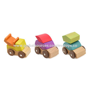 Chinanew Design Assembly Toy Wooden Car Blocks For Kids W04a499 On Global Sources