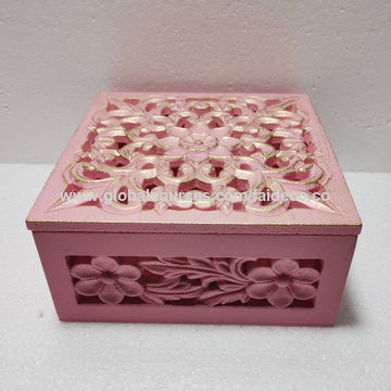 Chinamdf Wooden Tea Box With Cutout Design On Global Sources