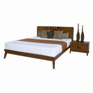 Bed Frame Made Of Philippine Mahogany Natural Stain Finish Measures 63 X 78 X 11 Inches Global Sources