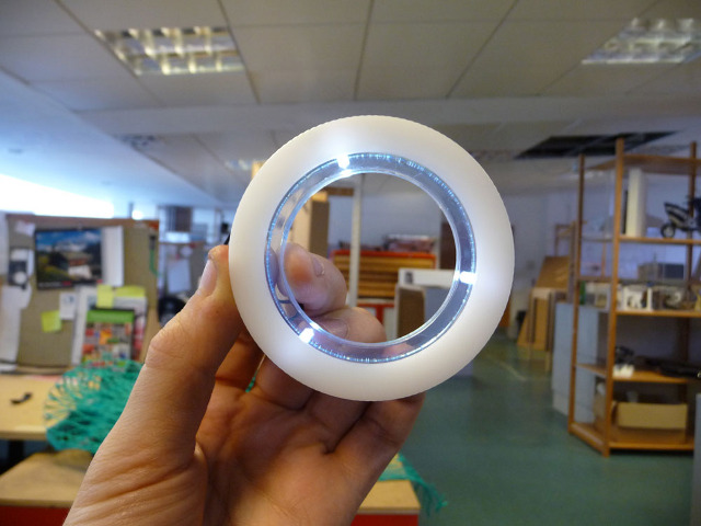 Dan Watson's LED fish net SafetyNet design / Ocean Great Ideas