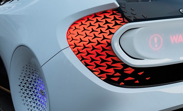 Toyota Showcases Dazzling Futuristic Ai Concept Car Ledinside