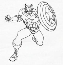 How to Draw Captain America 国际 蛋蛋赞