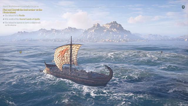 Though the emblem of the pirates in assassin's creed: Assassinâs Creed Odyssey segelt: die gesamte