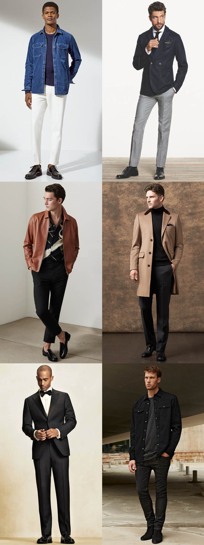 A Guide To Men S Shoe Colour Combinations 国际 蛋蛋赞