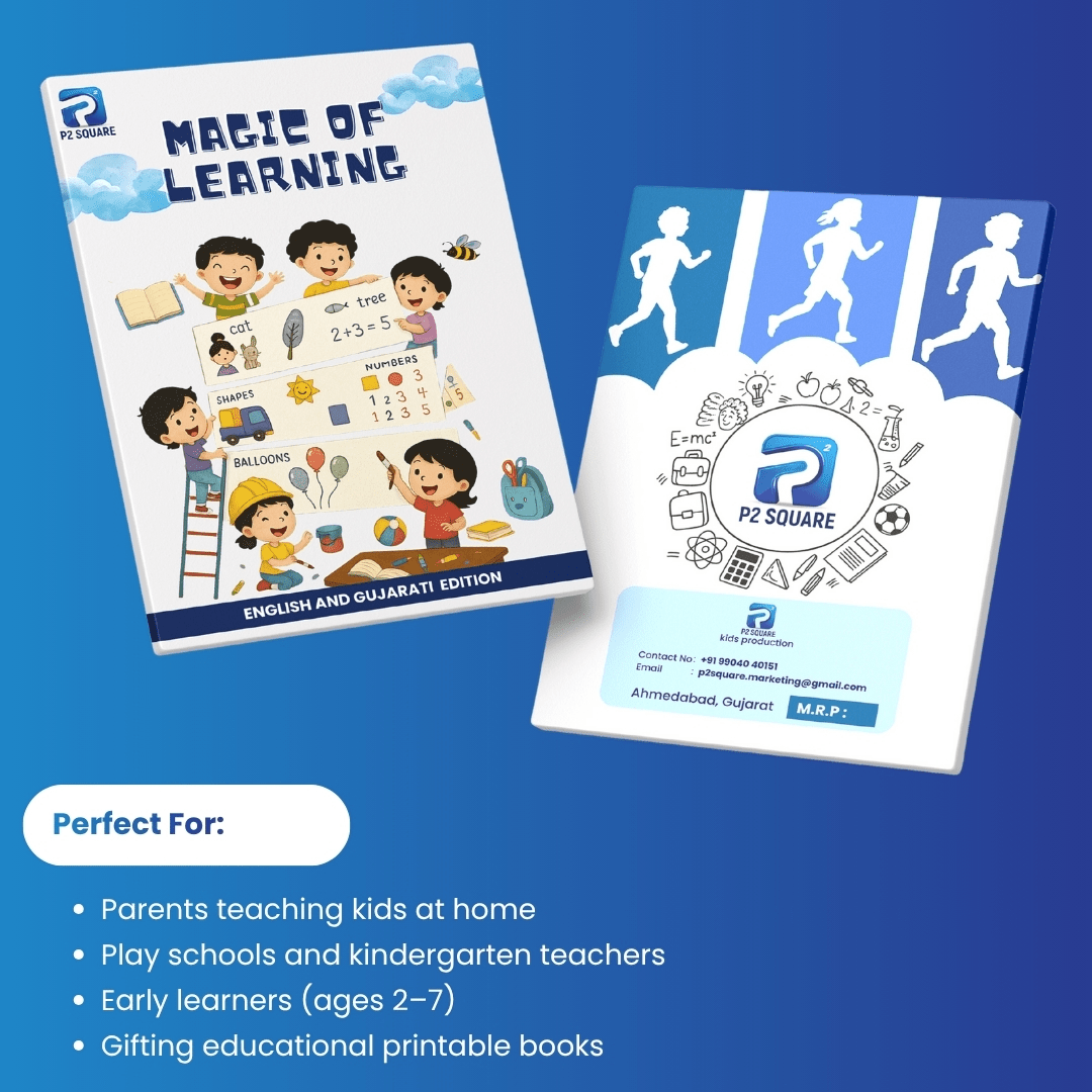 Magic of Learning Kids Educational book (Printable PDF)