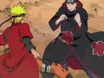 pics Sage Mode Naruto Vs Pain Gif curse mark vs sage mode naruto amino