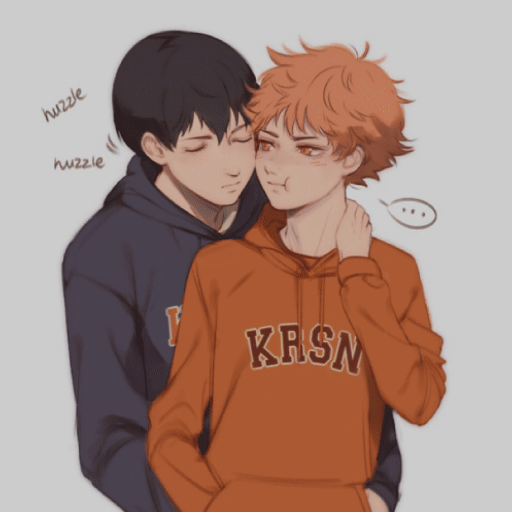 images Gif Kiss Kagehina Fanart amino apps