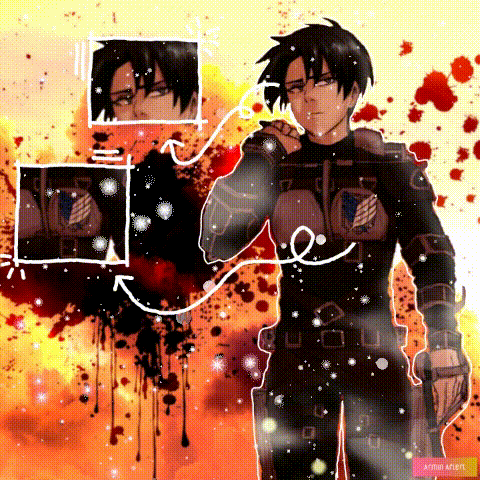 pics Levi Ackerman Edit Gif amino apps