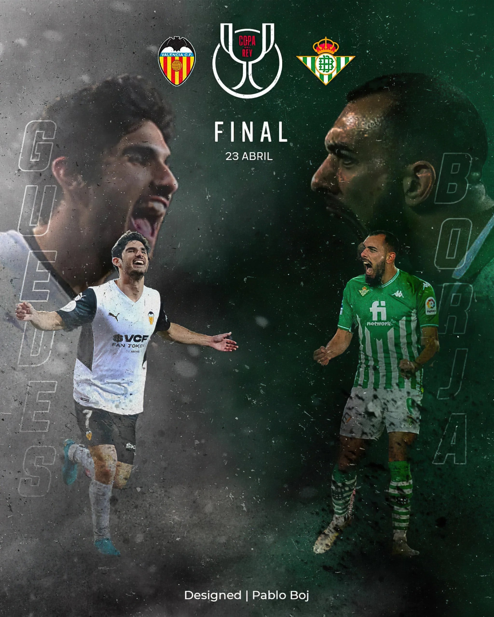 Diseño deportivo final copa del rey - Pablo Boj
