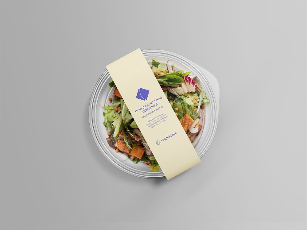 This is the perfect psd file for you. Free Transparent Salad Container Mockup Free Package Mockups