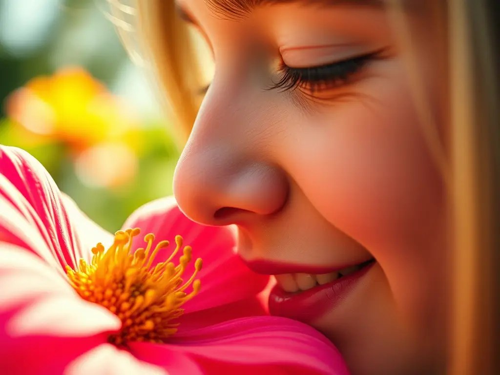smelling-with-nose