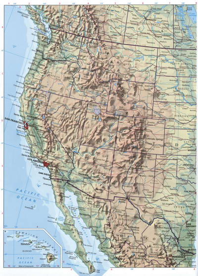 Map Of USA With States Roads Cities Detailed Free Large Map Pacific USALeft Jm4cr0nm 
