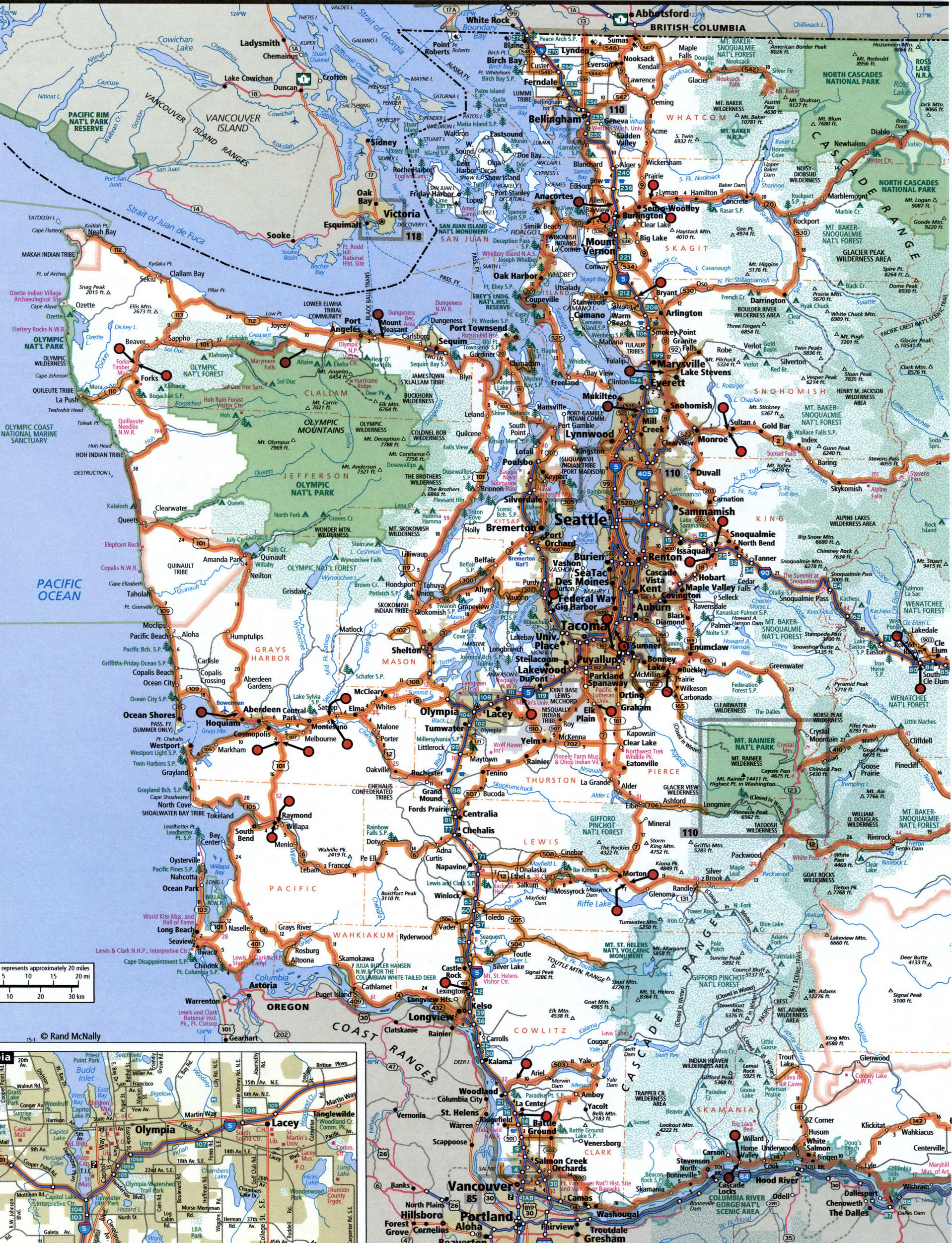 Washington Highway Map Feds Approve USBR 10 Washington S First 108C 