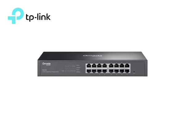TP-Link ES216G Omada 16-Port Gigabit Easy Managed Switch | T55