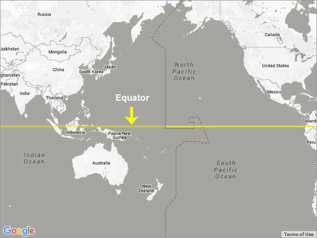World Maps Library Complete Resources Maps Equator Line World Equator 