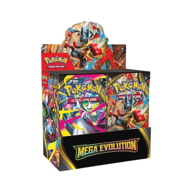 Mega Evolution Booster Bundle Pack Fresh - Best Colorful Illustrations in Retina