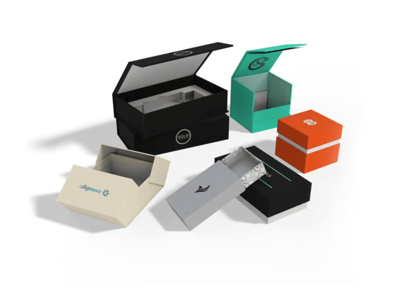 Custom Brownie Boxes Packaging Destiny - Premium Gradient Illustration Gallery - Full HD