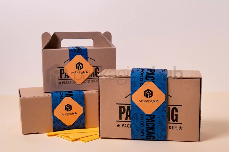 Custom Label Stickers Packaging - Premium Vintage Design Gallery - Mobile