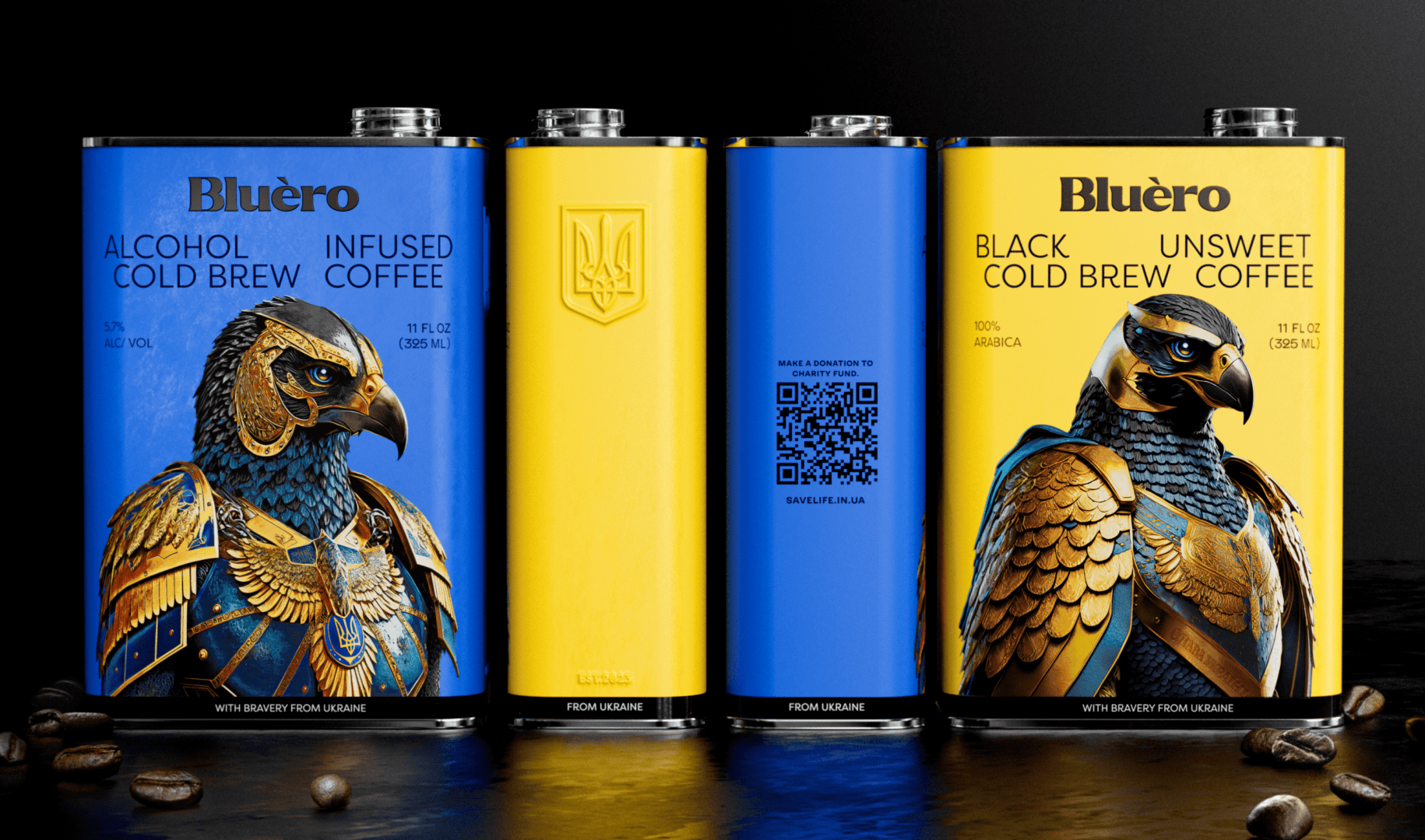 Bluèro – is the youngest bird of the legendary blue falcon family.