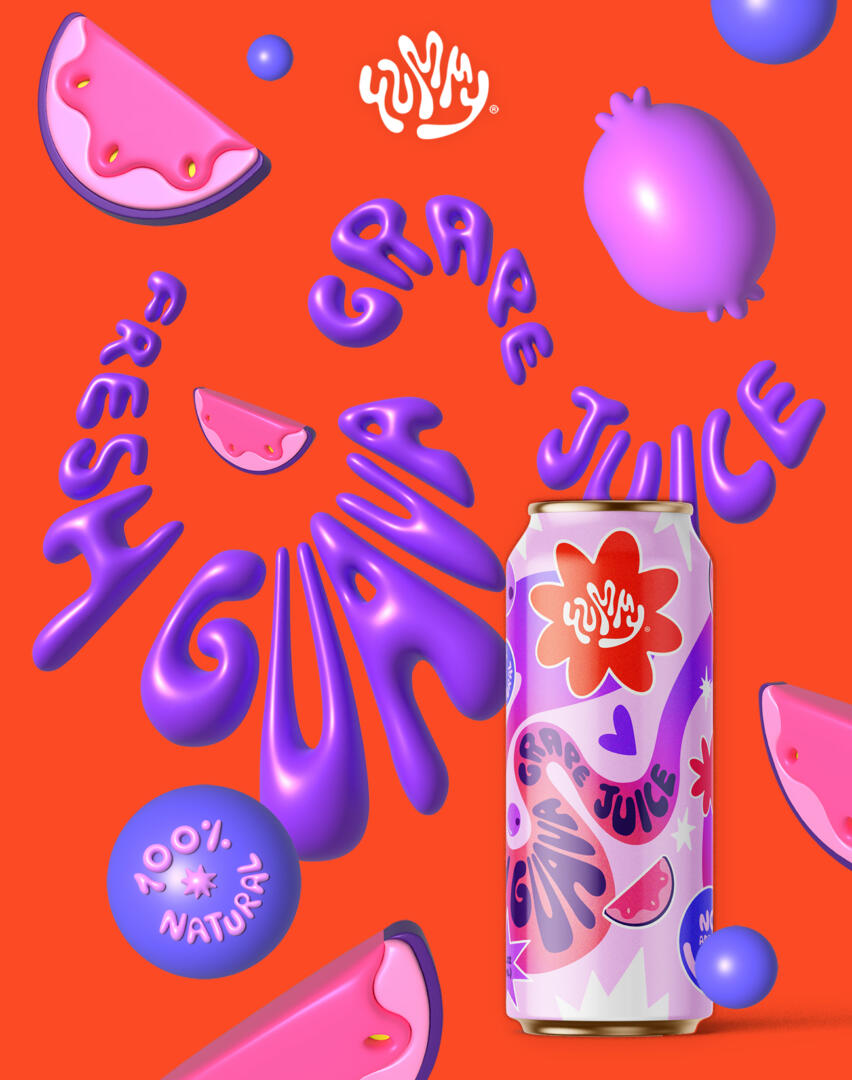 Yummy – Natural Fruit Juice Mix