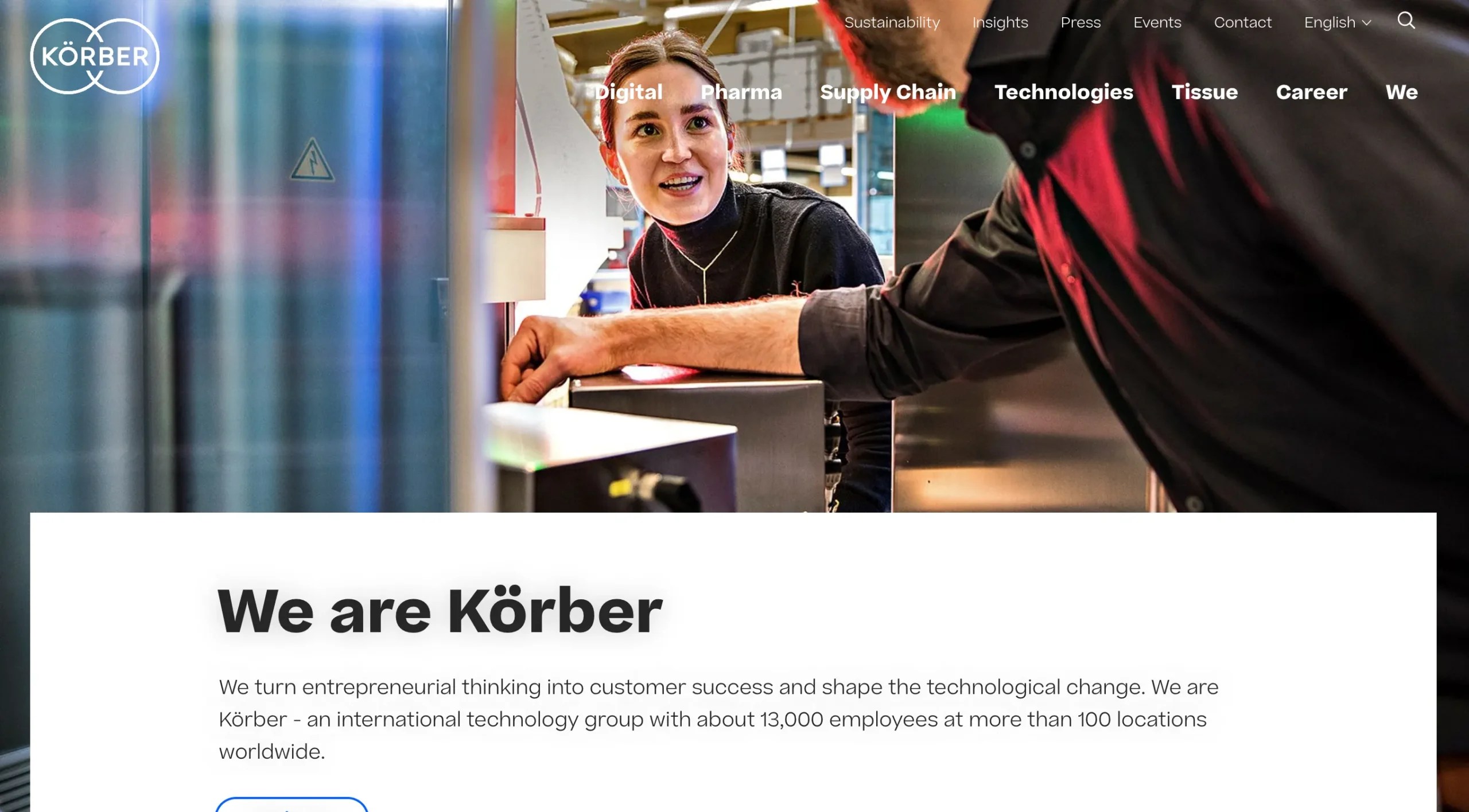 Körber Group website