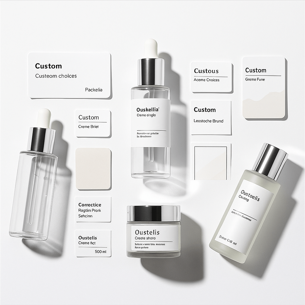 Cosmetics Bottle Labels