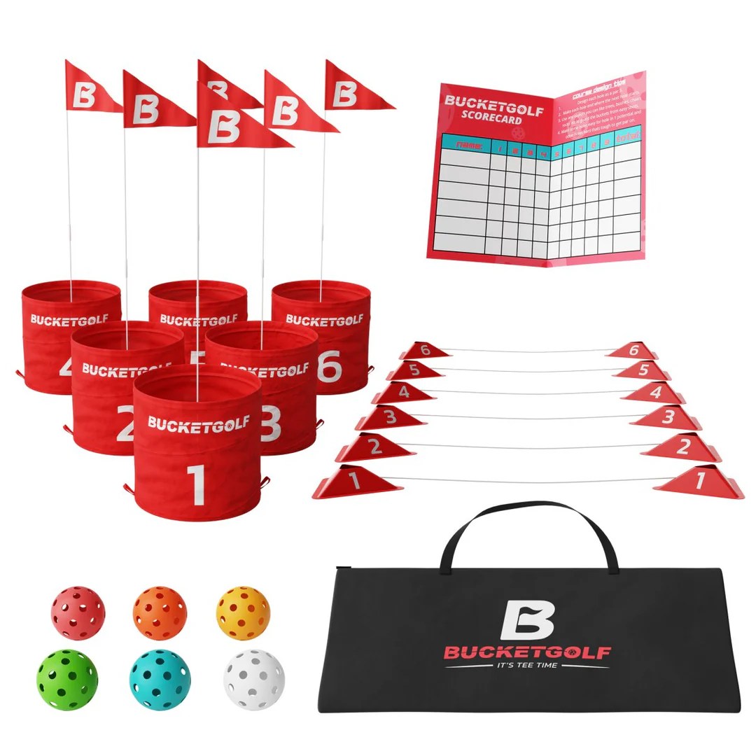 BucketGolf 6-Hole Game Set