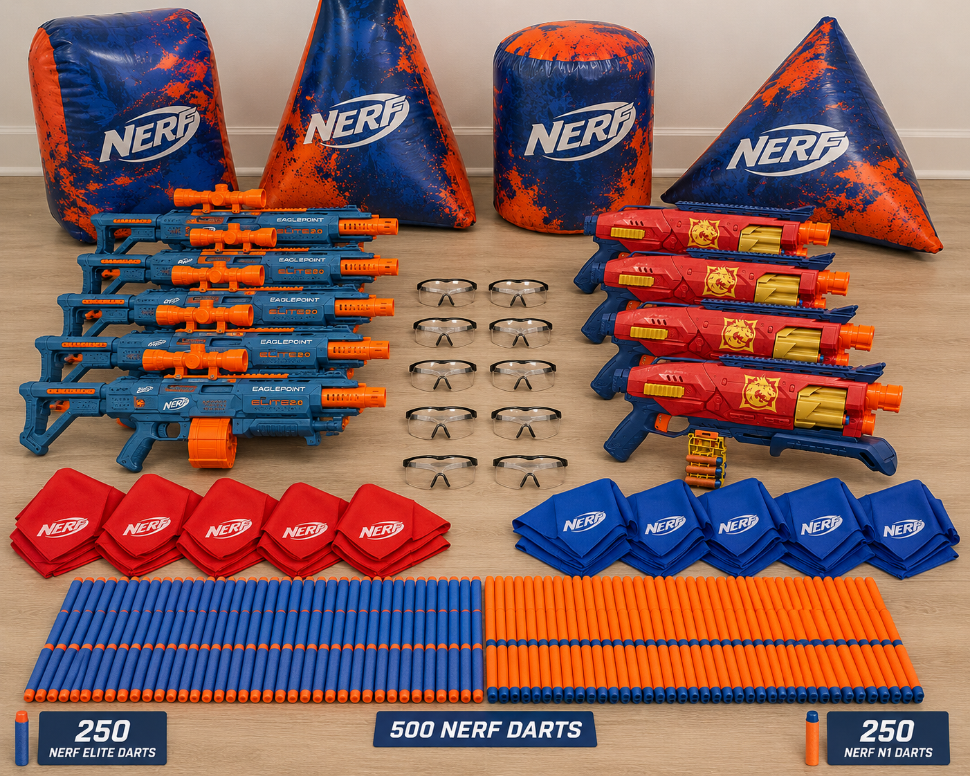 Nerf Battle Group Package