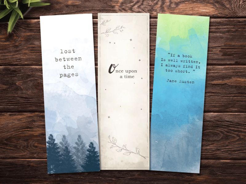 Custom Bookmark Design Printing Outweave Com - Beautiful Desktop Dark Backgrounds | Free Download