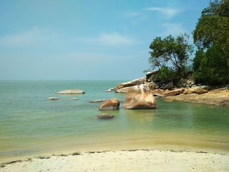Beach in Penang National Park