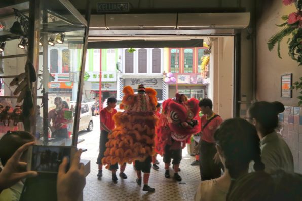 Performance for the Chinese New Year