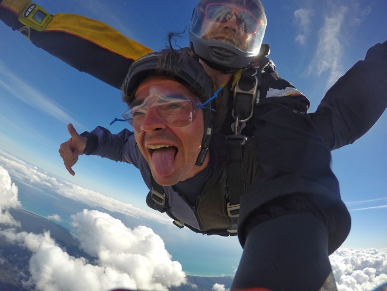 Skydiving in New Zealand