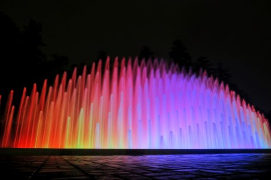 The magic fountains in Lima