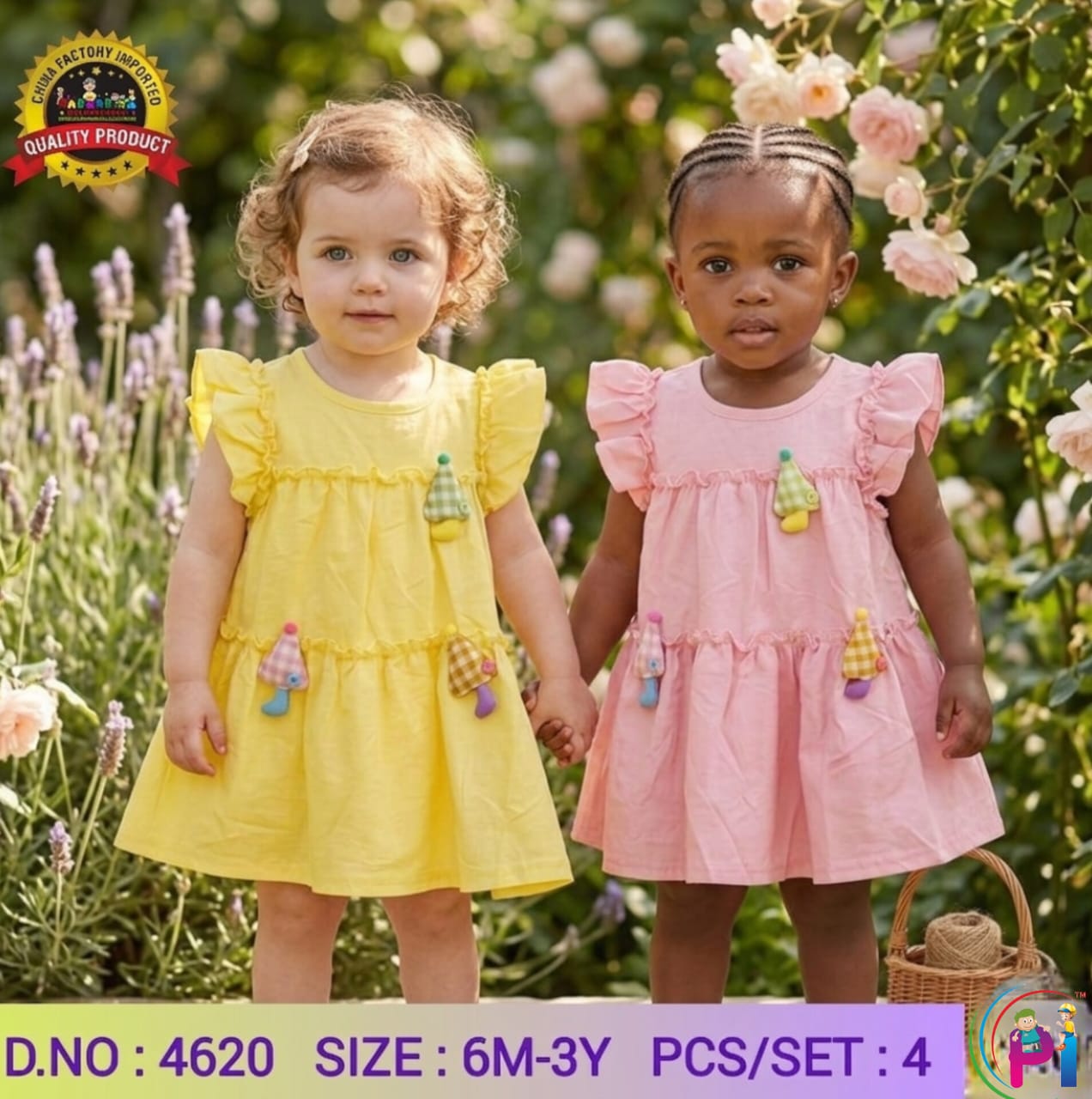 SUMMER FANCY GIRLS FROCKS