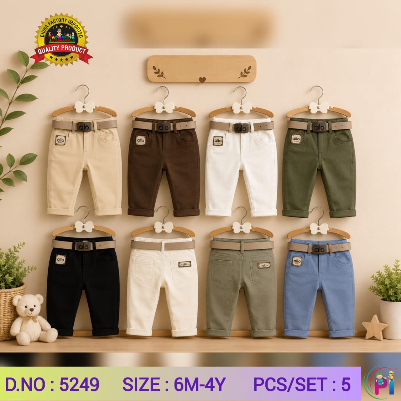 IMPORTED COTTON PANTS