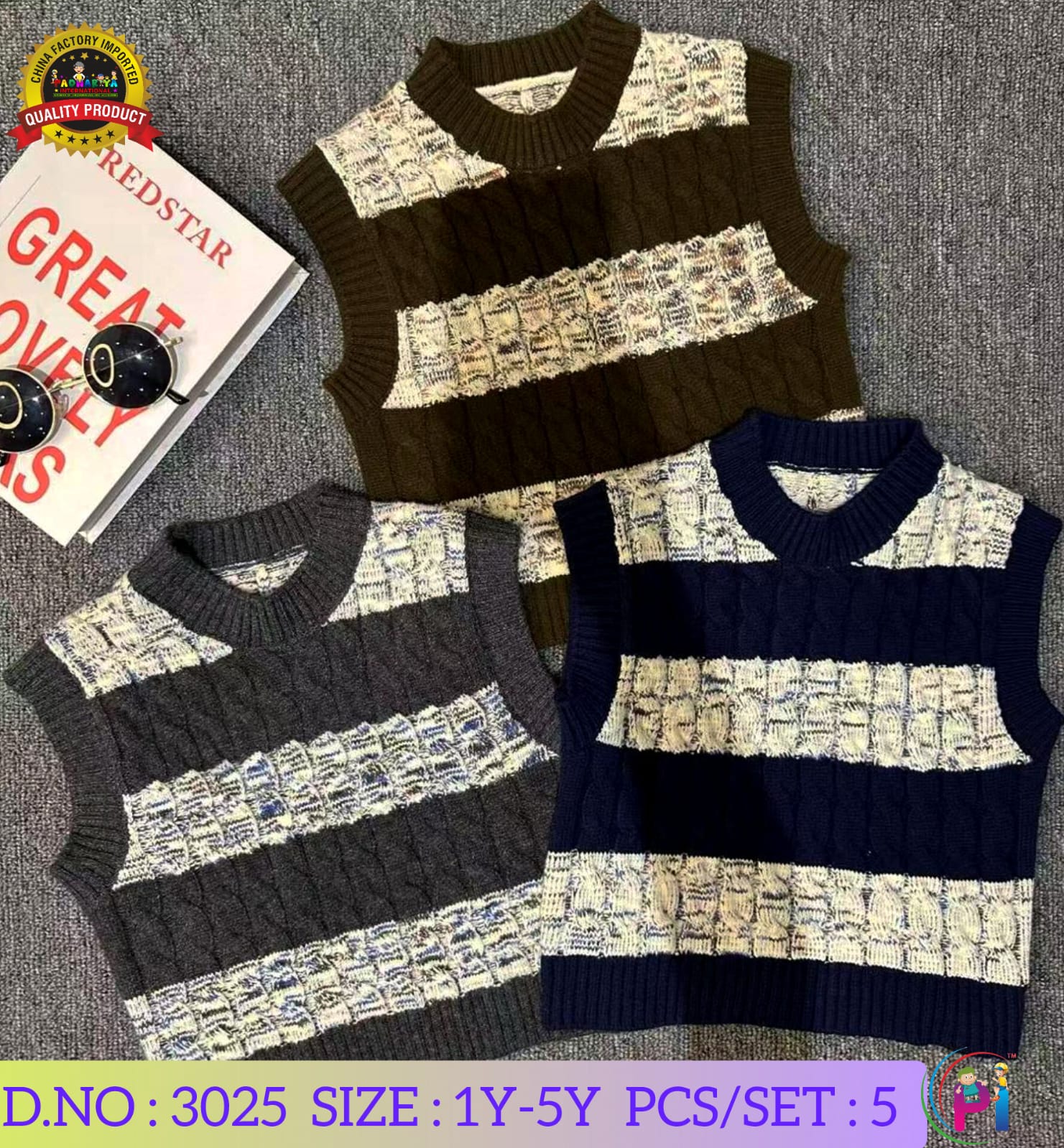 FANCY WOOLEN SHORT SLEEVES