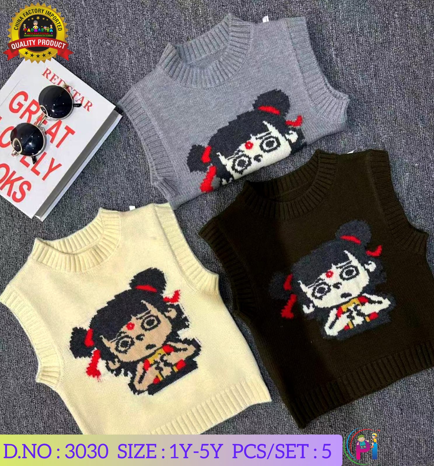 FANCY WOOLEN SHORT SLEEVES
