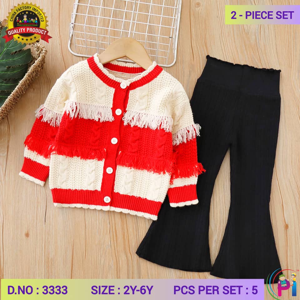FANCY WOOLEN PENT SET