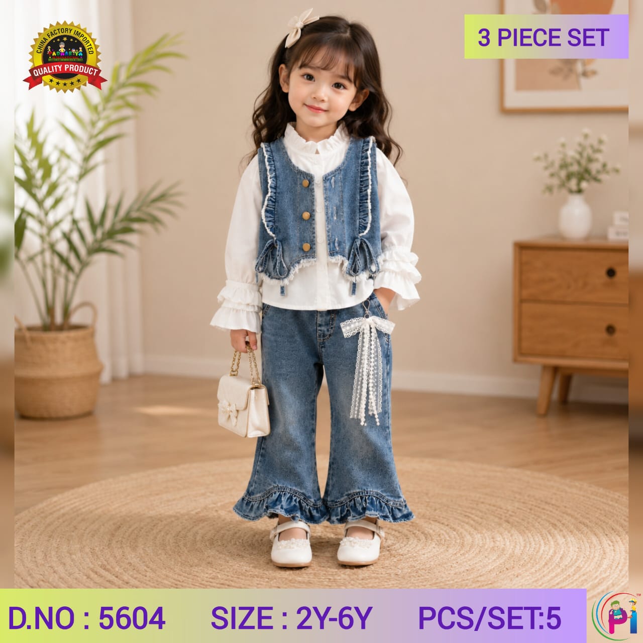 KOREAN IMPORTED 3-PIECE SETS FOR GIRLS