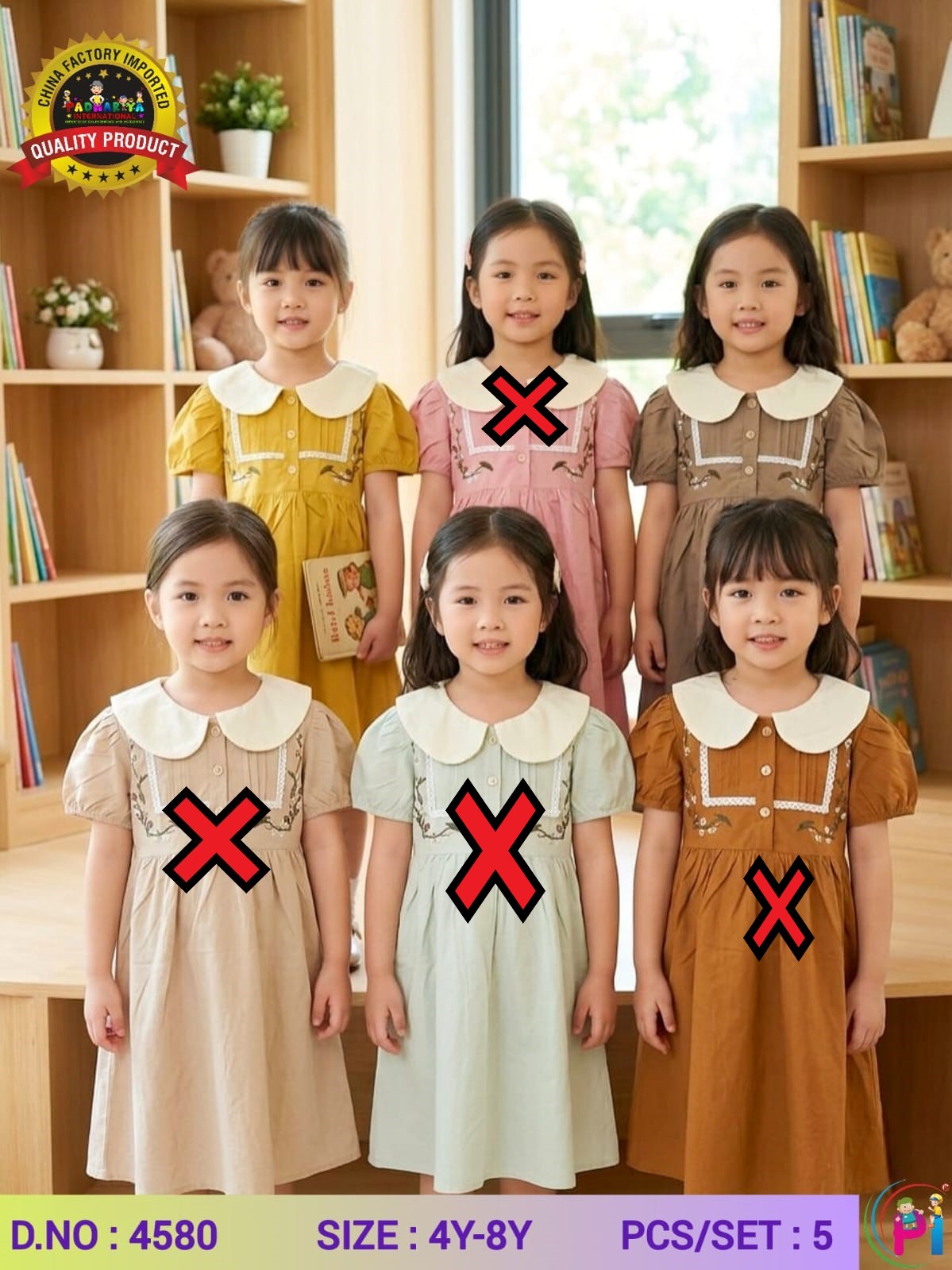 FANCY SUMMER GIRLS FROCKS