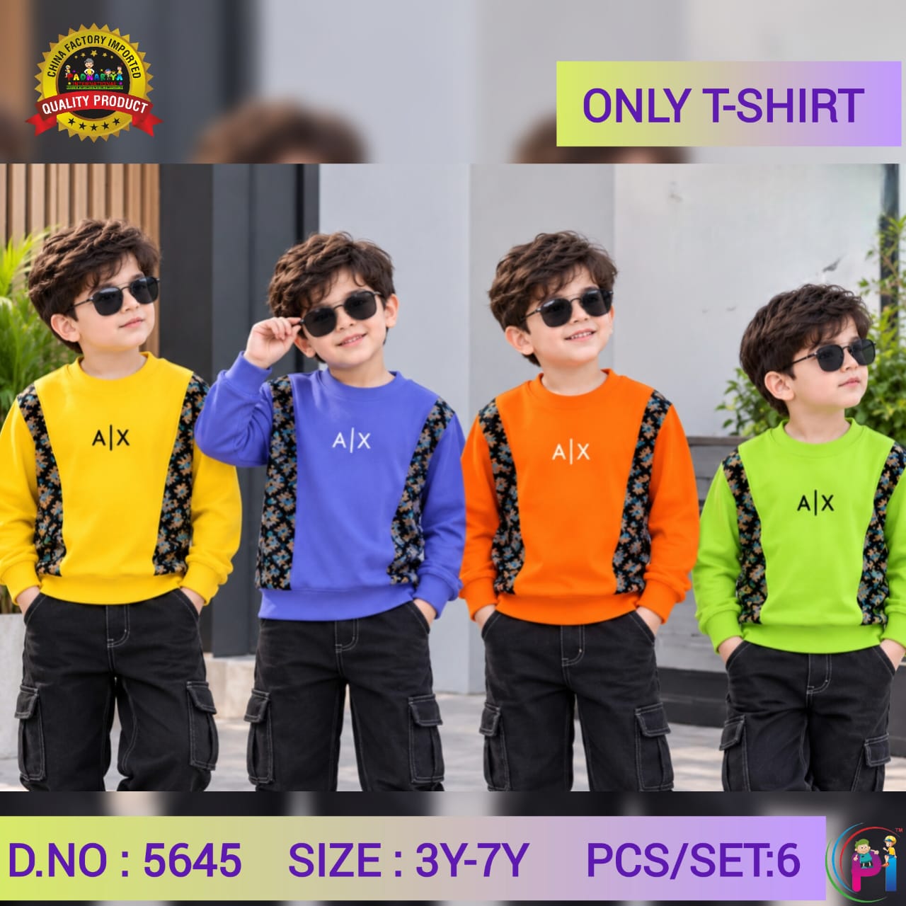 FANCY LONG SLEEVE T-SHIRT