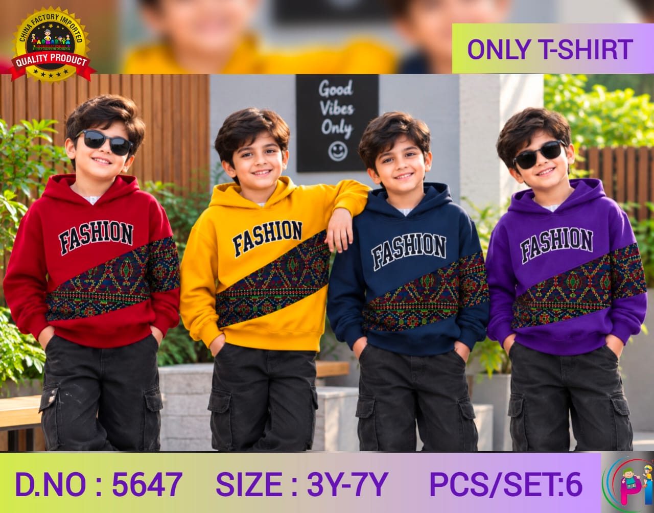 FANCY LONG SLEEVE T-SHIRT