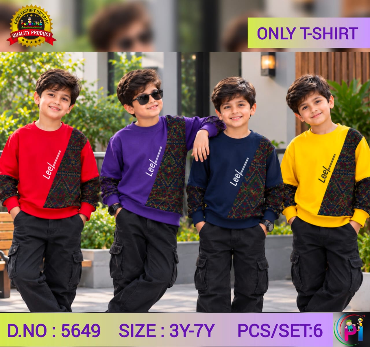 FANCY LONG SLEEVE T-SHIRT