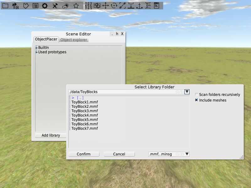 Scene Building Padrend Tutorials - Premium Mountain Art Gallery - Mobile