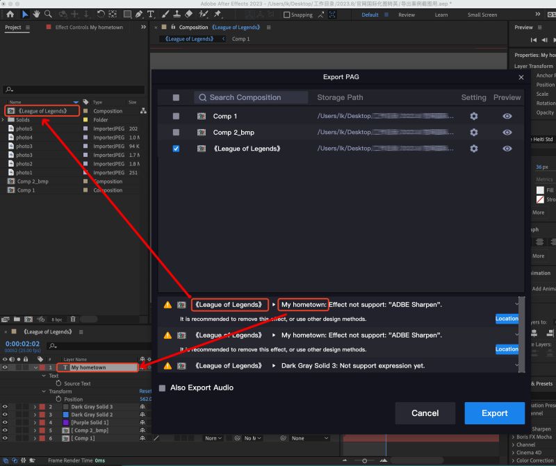 Use Exporting Panel Pag Pag - Landscape Designs - Stunning Full HD Collection