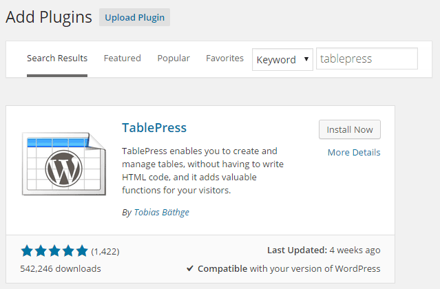 Boise state uses tablepress to display tabular data on web pages. Tablepress The Easy Way To Add Tables To Wordpress Posts