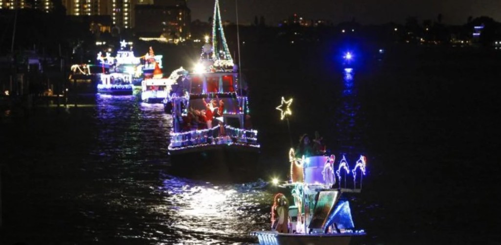 A Front-Row Seat to the Lighted Boat Parade