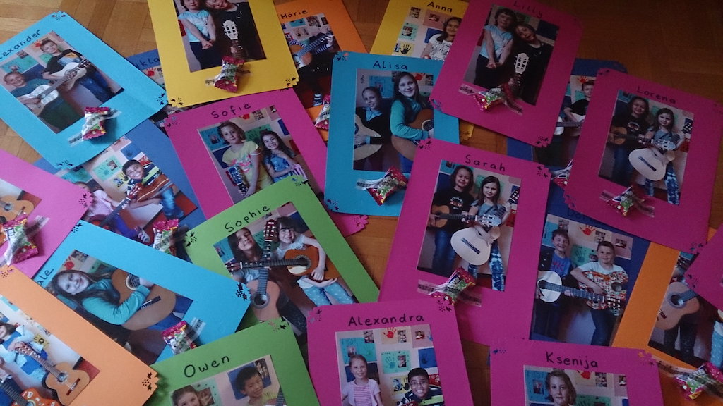 Für alle tüchtigen GitarristInnen ein kleines Andenken