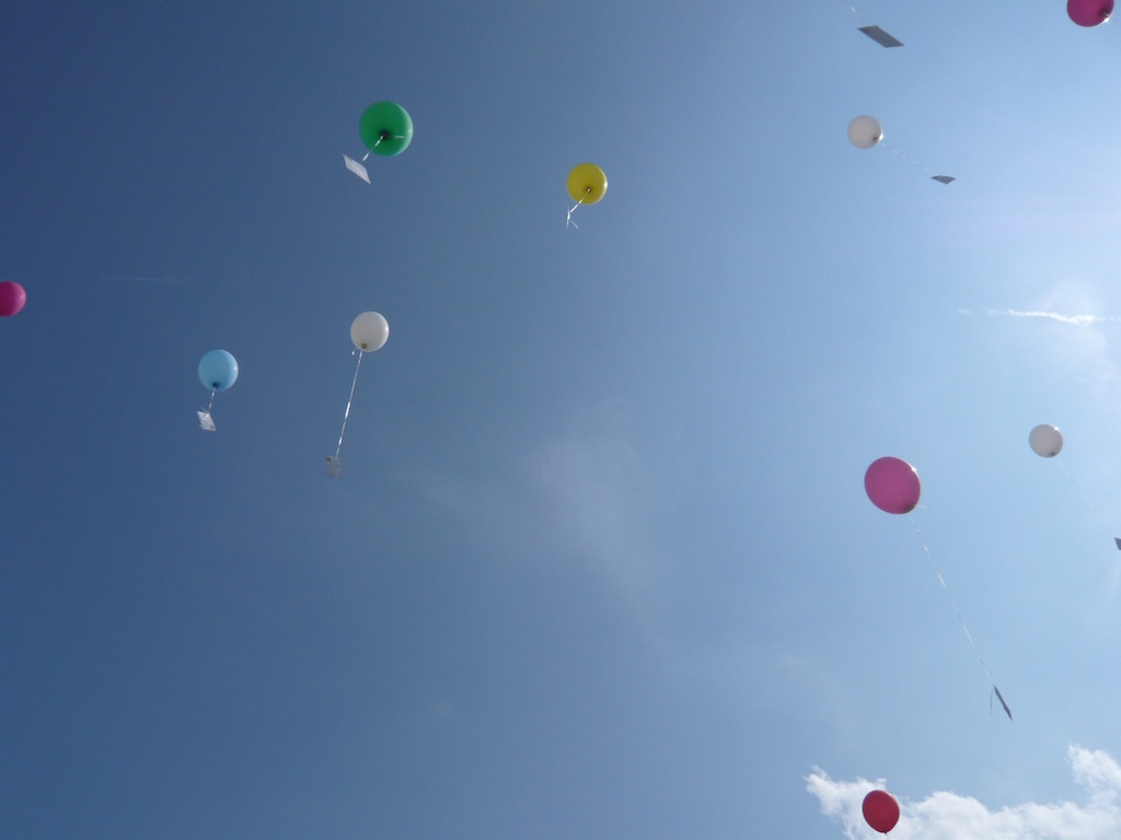 Luftballone... da sind wir voll dabei!